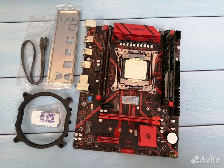 Комплект xeon E5-2666v3 + Huananzhi X99-QD3 + 16gb