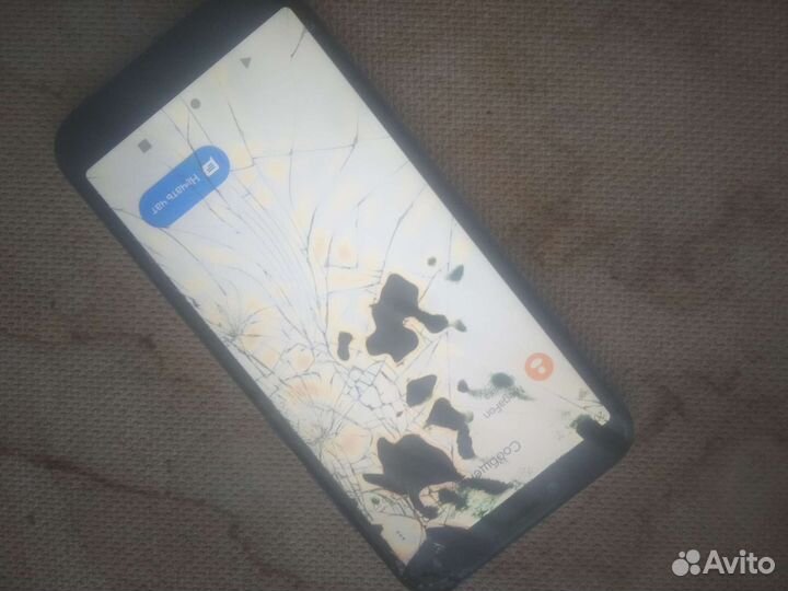 Alcatel 3гб/32гб. Битый экран
