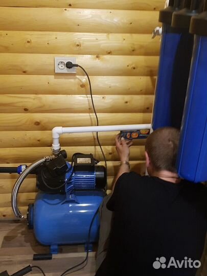 Водопровод в дом от колодца или скважины