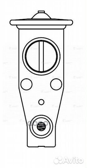 Клапан расш. кондиционера (трв) для а/м KIA O L