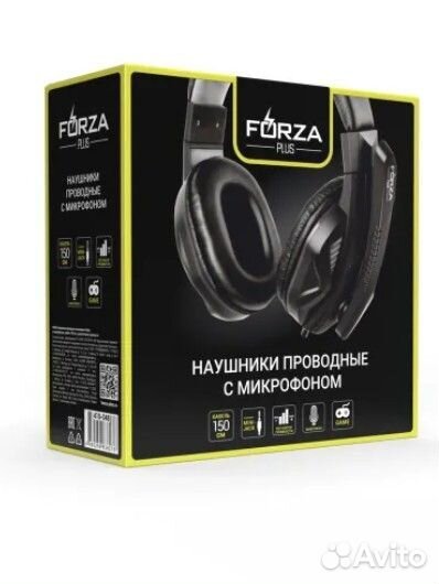 Проводные наушники forza
