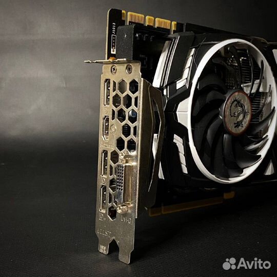 Видеокарта MSI GTX 1080 Armor 8Gb