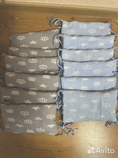 Бортики в детскую кроватку