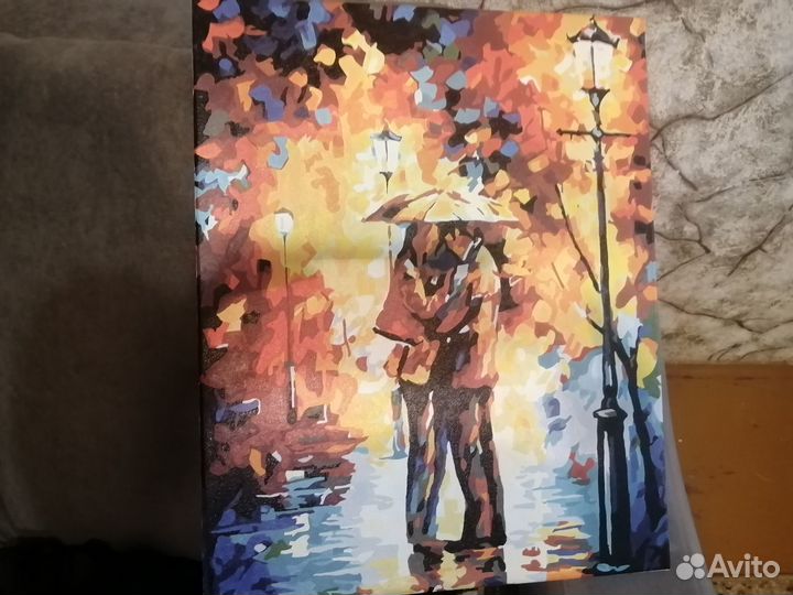 Картина готовая красками