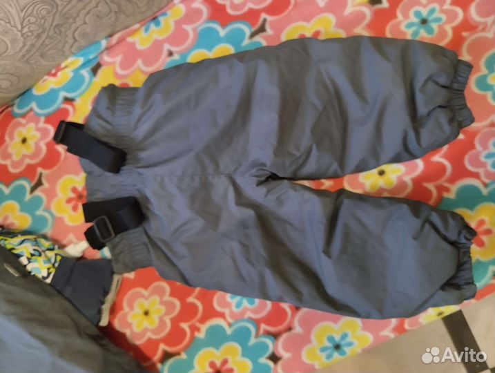 Штаны теплые рост92