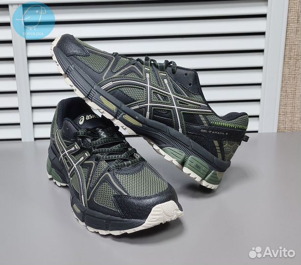 Кроссовки мужские Асикс asics gel-kahana 8 хаки