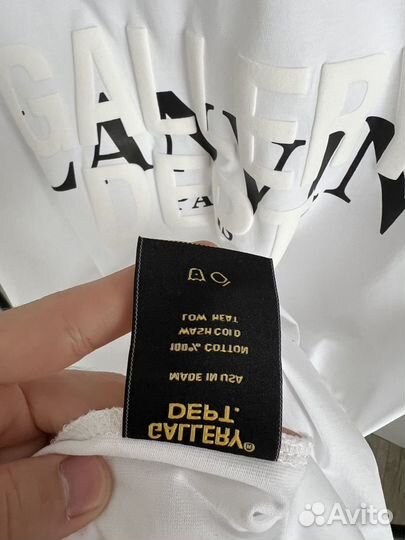 Футболка gallery dept x lanvin