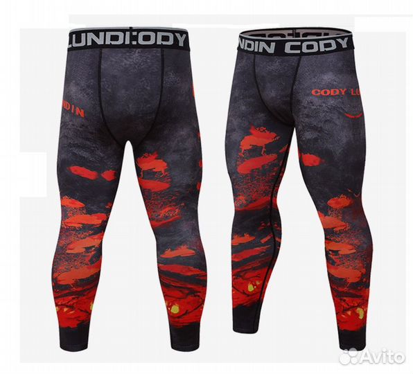 Тайтсы cody lundin Flame CL6938 (р. M)