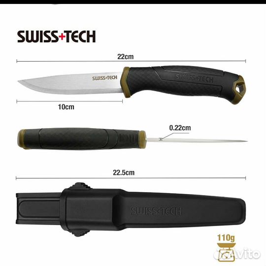 Нож Swiss+Tech новый