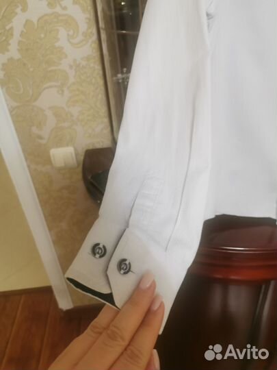 Рубашка белая для мальчика