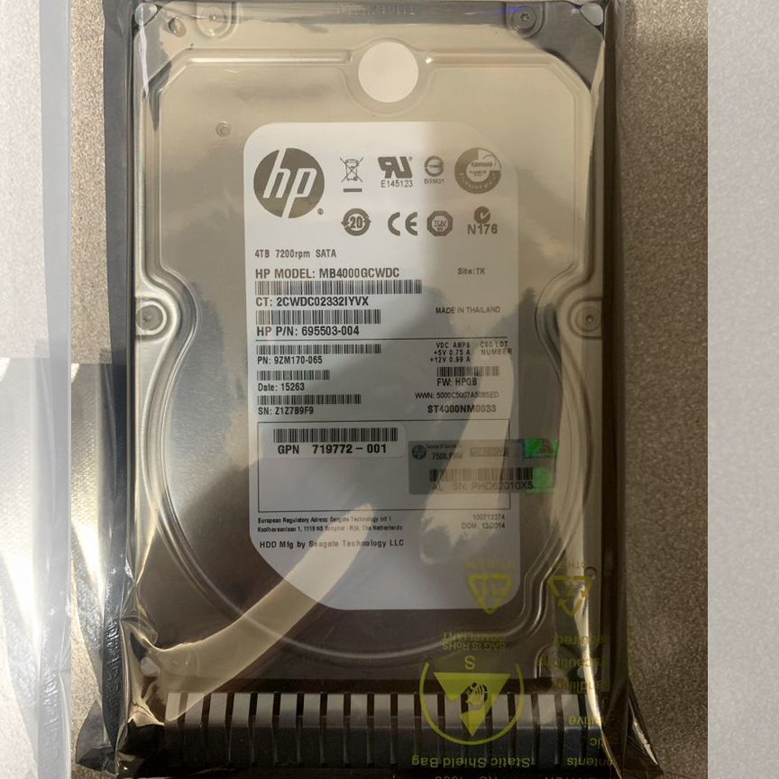 [693687-B21] Жесткий Диск Hp 4tb Sata 6g 3.5 693687-B21