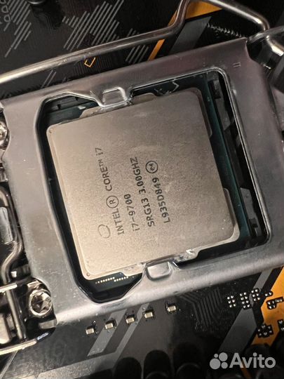 TUF Z390-plus с процессором intel core i7-9700