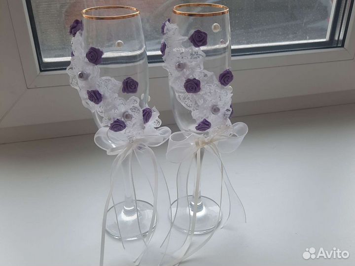 Свадебные бокалы