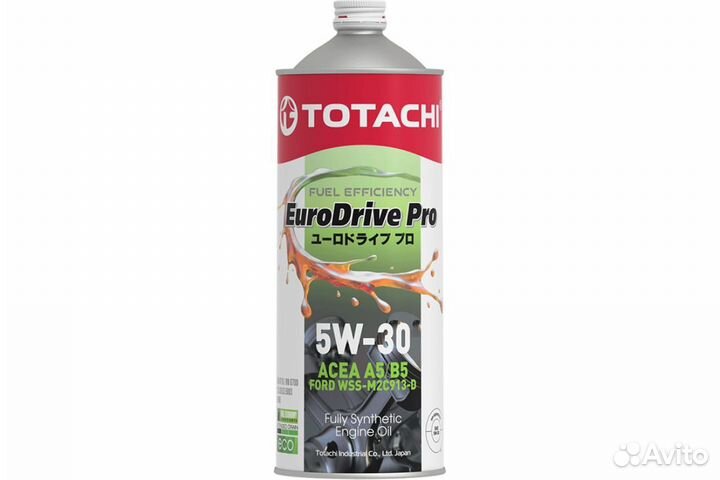 Масло моторное Totachi EuroDrive Pro FE 5W30 1л