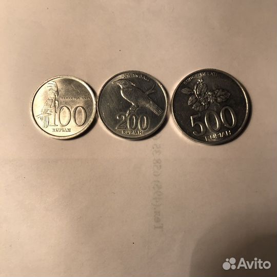 Монеты Индонезии