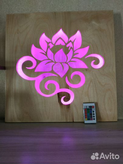 Светильник - Ночник (цветок лотоса)