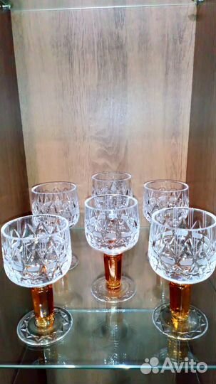 Фужеры хрустальные 