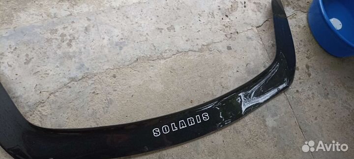 Для hyundai solaris спойлер