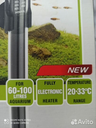 Нагреватель для воды aquaael platinum heater 100