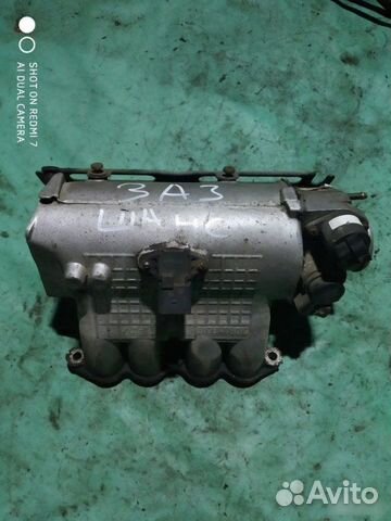 Часть впускного коллектора с дросселем Заз Chance