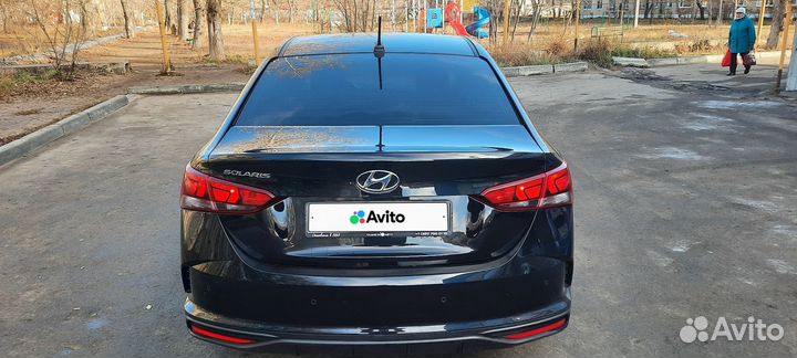 Hyundai Solaris 1.6 AT, 2021, 45 000 км