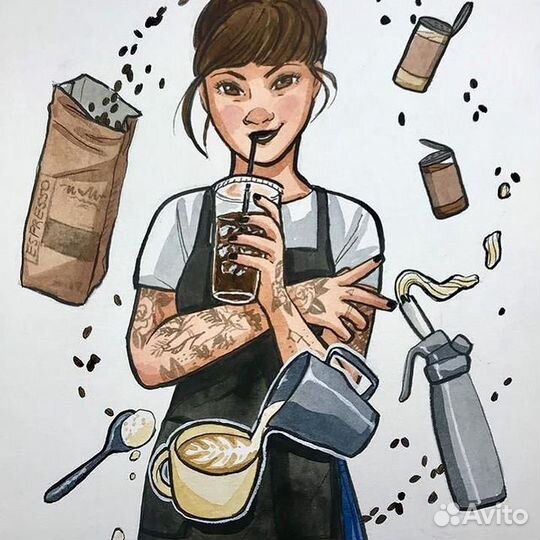 Бариста кассир