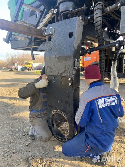 Ремонт подруливающего устройства на опрыскивателе