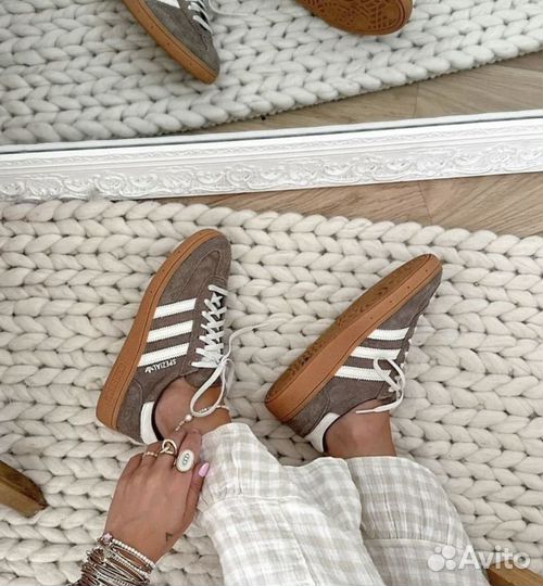 Кроссовки Adidas handball Spezial Brown