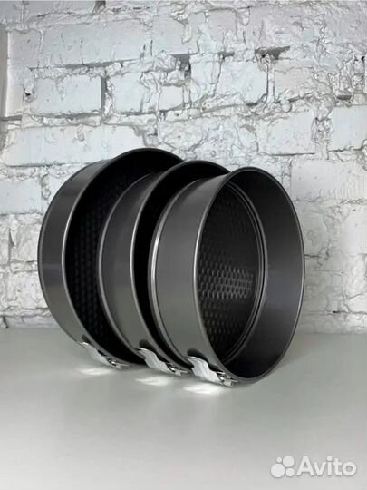 Набор разъемных форм для выпечки новый