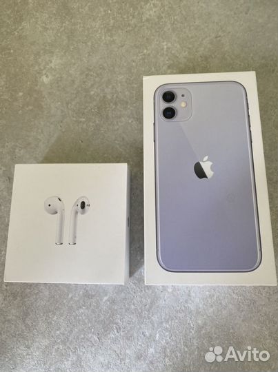 Коробки от iPhone 11. и от AirPods. Оригинал