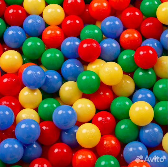 Разноцветные игровые ассорти шариков
