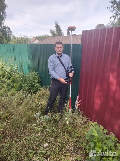 Вынос границ. Геодезист. Топосъемка. Кадастр