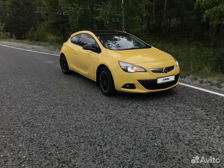 Opel Astra GTC 1.4 AT, 2012, 188 000 км