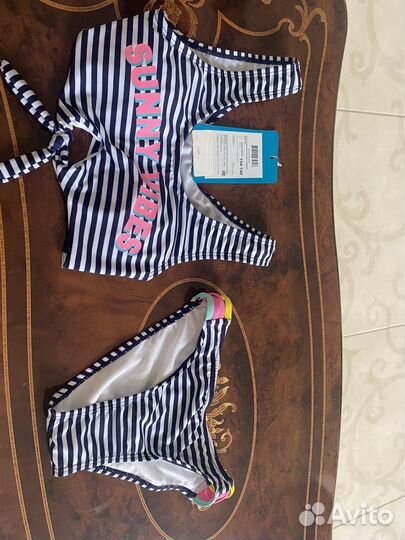 Новый детский купальный костюм для девочки