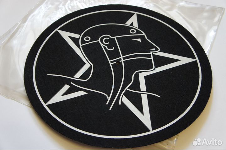 Мат для проигрывателей виниловых дисков slipmat #2