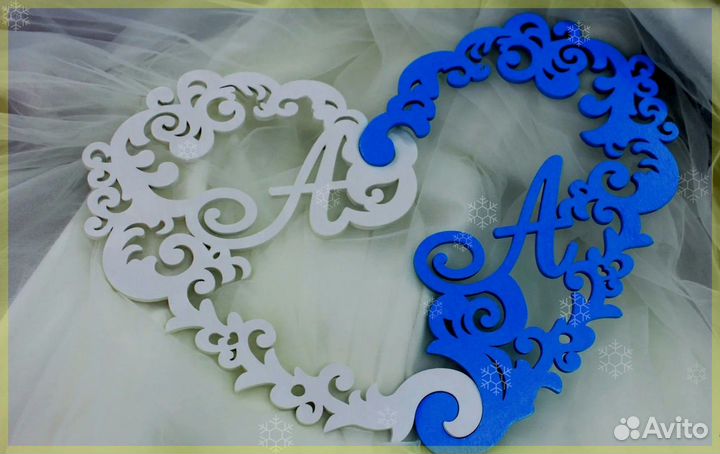 Монограмма на свадьбу (свадебный герб)