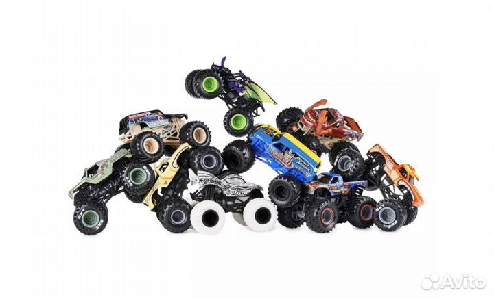 Monster Jam подарочный набор игрушечных машинок