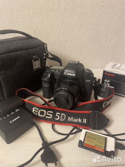 Canon eos 5d mark ii + объектив F1.8 50mm