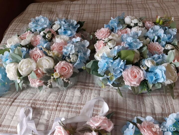 Свадебные украшения на машину продажа