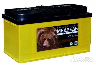 Аккумулятор Медведь Super Start 100 Ah
