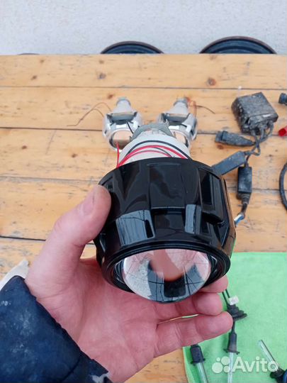 Линзы с ксеноном и блоками розжига