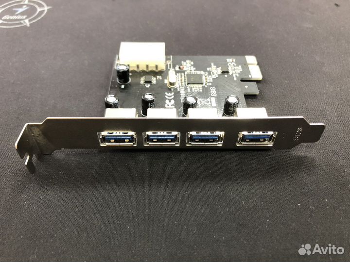 Плата расширения Espada PCIe4USB3.0