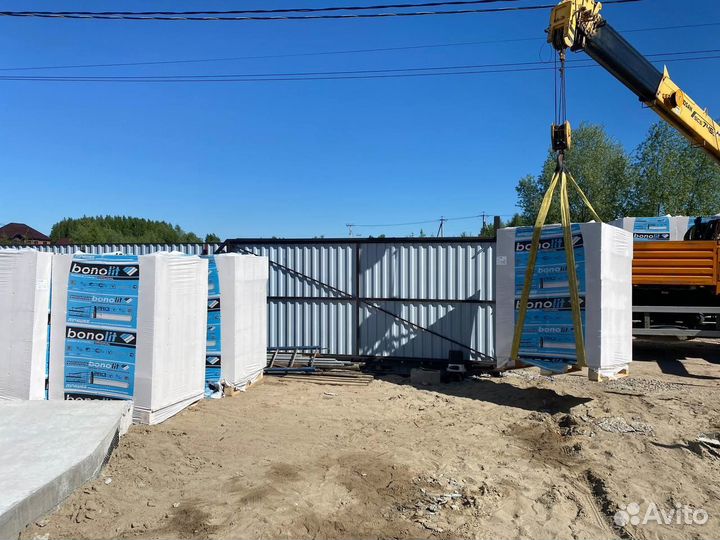 Газобетон с завода Бонолит