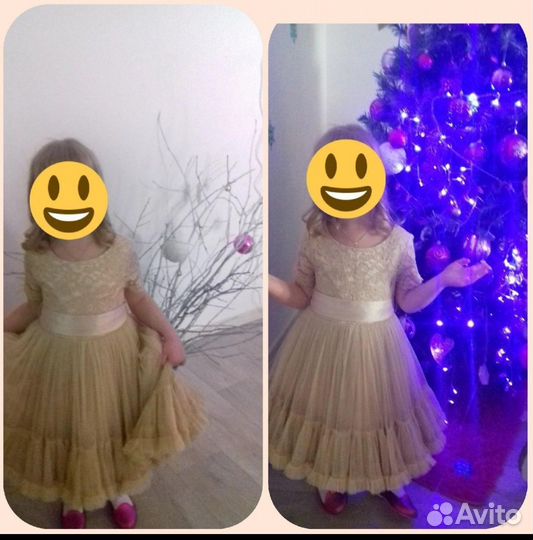 Платье для девочки 116