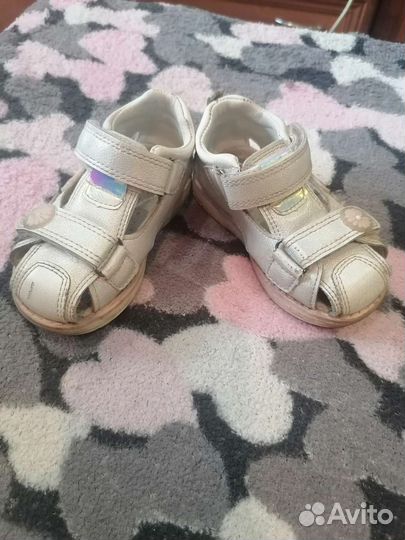 Босоножки для девочки 22 размер