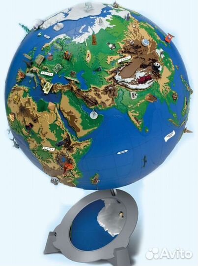 Глобус Деагостини 100 журналов, запечатанные