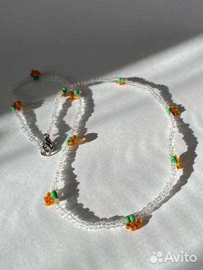 Чокер из бисера