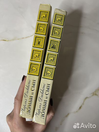 Домби и сын. Чарльз Диккенс в 2 томах