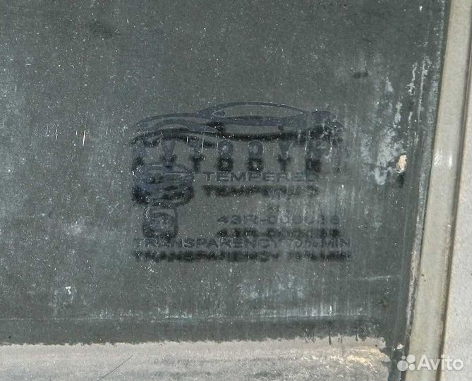 Стекло двери задней правой Daewoo Nexia N150