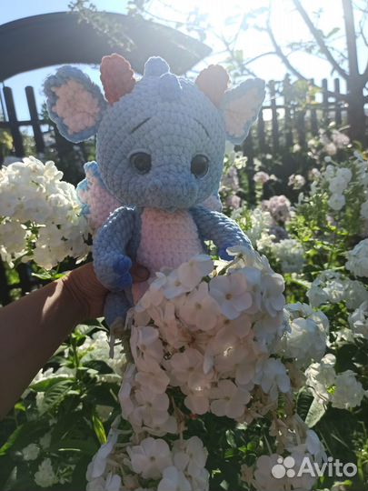 Мягкая игрушка динозавр